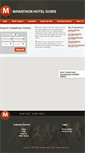 Mobile Screenshot of marathonhotelguide.com